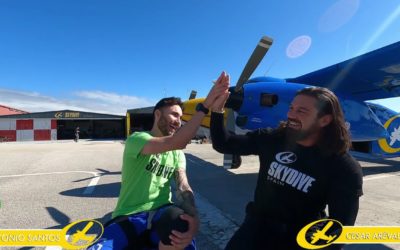 Entrevista a Antonio Santos y César Arévalo en Skydive Spain